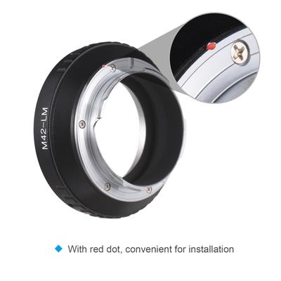 Sostituzione dell'anello adattatore per obiettivo della fotocamera Andoer M42 -LM per obiettivo con montaggio a vite M42 su fotocamera Leica M240