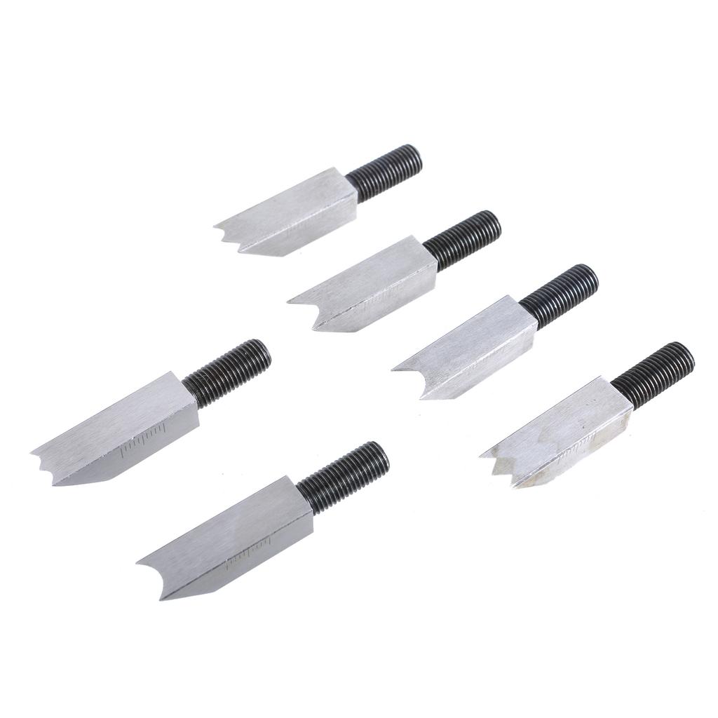 Wood Chamfer Plane With 7 Cutter Heads Hand Planer Accessories For Quick Edges Trimming And Corner Shaping In Woodcraft