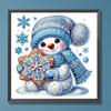 Snowman Partial DIY 5D Special Shaped Drill Diamond Painting Gem Art Diamond Dots Paintings Picture Arts Craft 30x30cm