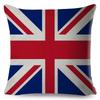 50 Style National Flag Cushion Cover for Sofa Home Children Room Decor Geometric Print Pillowcase Polyester Pillow Case 45x45cm