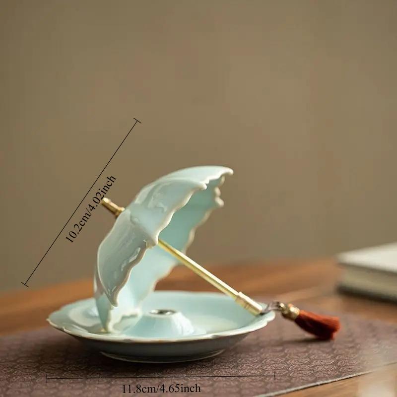 Tea Strainer Creative Handmade Rotating Umbrella Filter Tea Ceremony SetAnti Scalding Filter Small Ornament Tea Accessories Gift