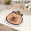 Cartoon Diatom Mud Table Mat, Kitchen Countertop Drain Mat, Anti-Scalding And Water-Absorbing Quick-Drying Mat, Wear-Resistant And Dirt-Resistant