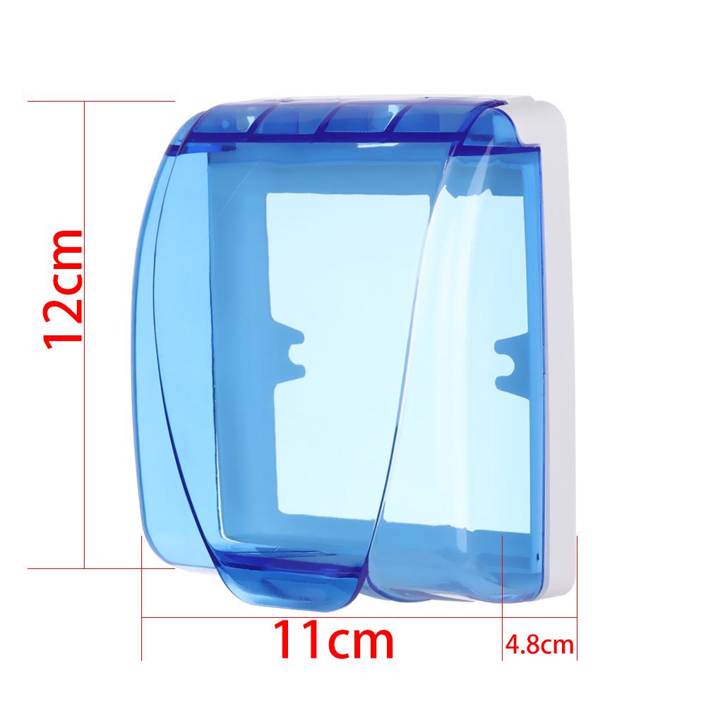 Transparent Waterproof Child Electric Plug Cover Socket Protector Sockets Splash Box