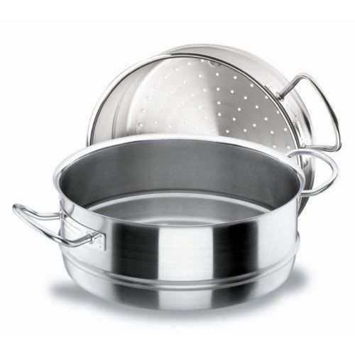 Panier Vapeur - Lacor - 50432 - Inox 18/10 - Diamètre 32 Cm - Compatible Tous Feux