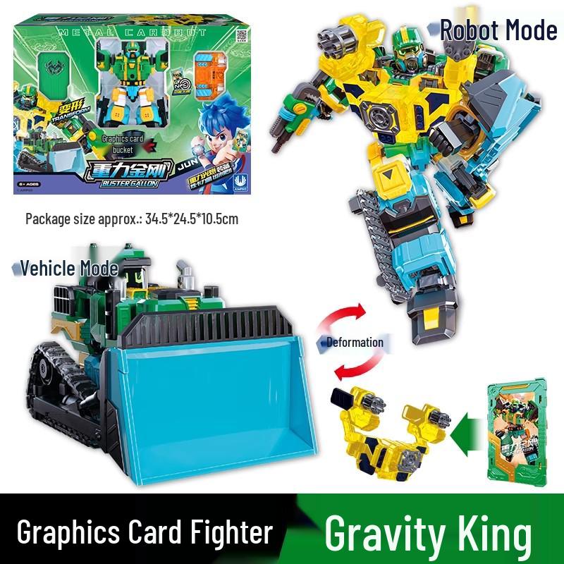Blazing Ares: Transforming Robot Car Toy for Kids