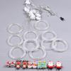 1 Set Christmas Decorative Waterproof Light Christmas DIY LED Cartoon Lamp Ornaments for Home