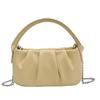 Pleated cloud bag women's 2025 summer new niche design high-end fashion simple one-shoulder crossbody underarm bag