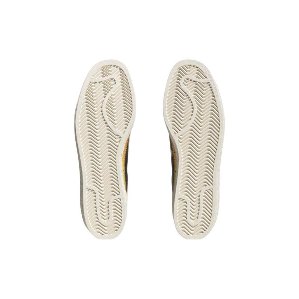 Adidas Originals Han Meilin X Superstar 80S "Shen Monkey" Leather Low-Top Sneakers Unisex Sneakers Black Yellow Orange ID4385