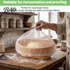 Kitchen Tools for Bread Making Non-woven Banneton Proofing Basket Liners, Disposable Stretchable Fermentation Covers, Fabric Liners Non Stick