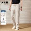 Antonio Men's Silk Lyocell Cooling Stretch Casual Pants