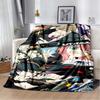 Spy x family cartoon and anime Print Flannel Blanket Ultra Soft Warm Throw For Bedroom Living Room Indoor Home Holiday Gift