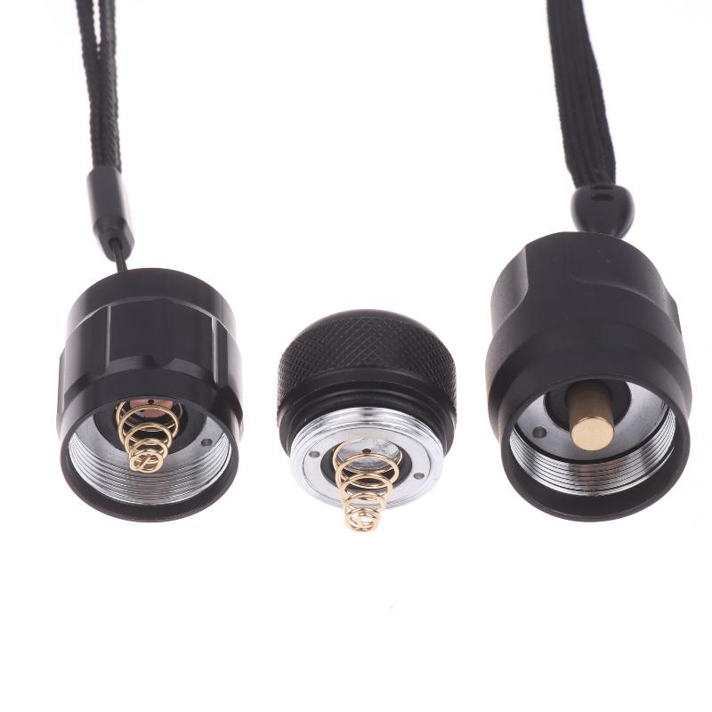 501 502 C8 C12 Led Flashlight Button Switch Case Tail Switch Module Flashlight Replacement Part Diy Repair Parts