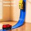 Magnetic Wall Climbing Toy Car Anti Gravity Climbing Iron Car Puzzle Decompression Toy Car Inertia Magnetic Suspension Car
