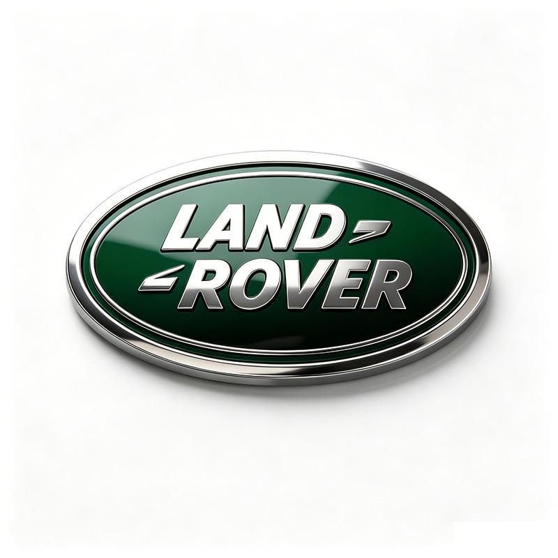 1 pz 23*43mm Adesivo Decorazione Logo Stemmi Volante Auto per Land Rover Freelander Defender Evoque Emblema Sport Rnage Rover 2 3