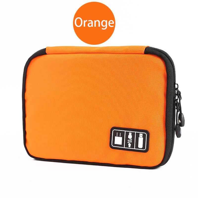 Travel Storage Bags Shockproof Flash Drive USB Cable Earphone Organizer Digital Gadget Holder Cell phone Mobile USB Charger Case