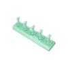 3D Print Non-Magnetic Nail Stand 5 Grid Design Non-Magnetic Nail Showing Holder Heart-Shaped Reusable False Nail Display Rack
