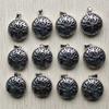 Wholesale 12pcs/lot Fashion Natural Stone Alloy Tree of Life Mix Pendants for Necklaces Jewelry Accessories Making Fast Shipping