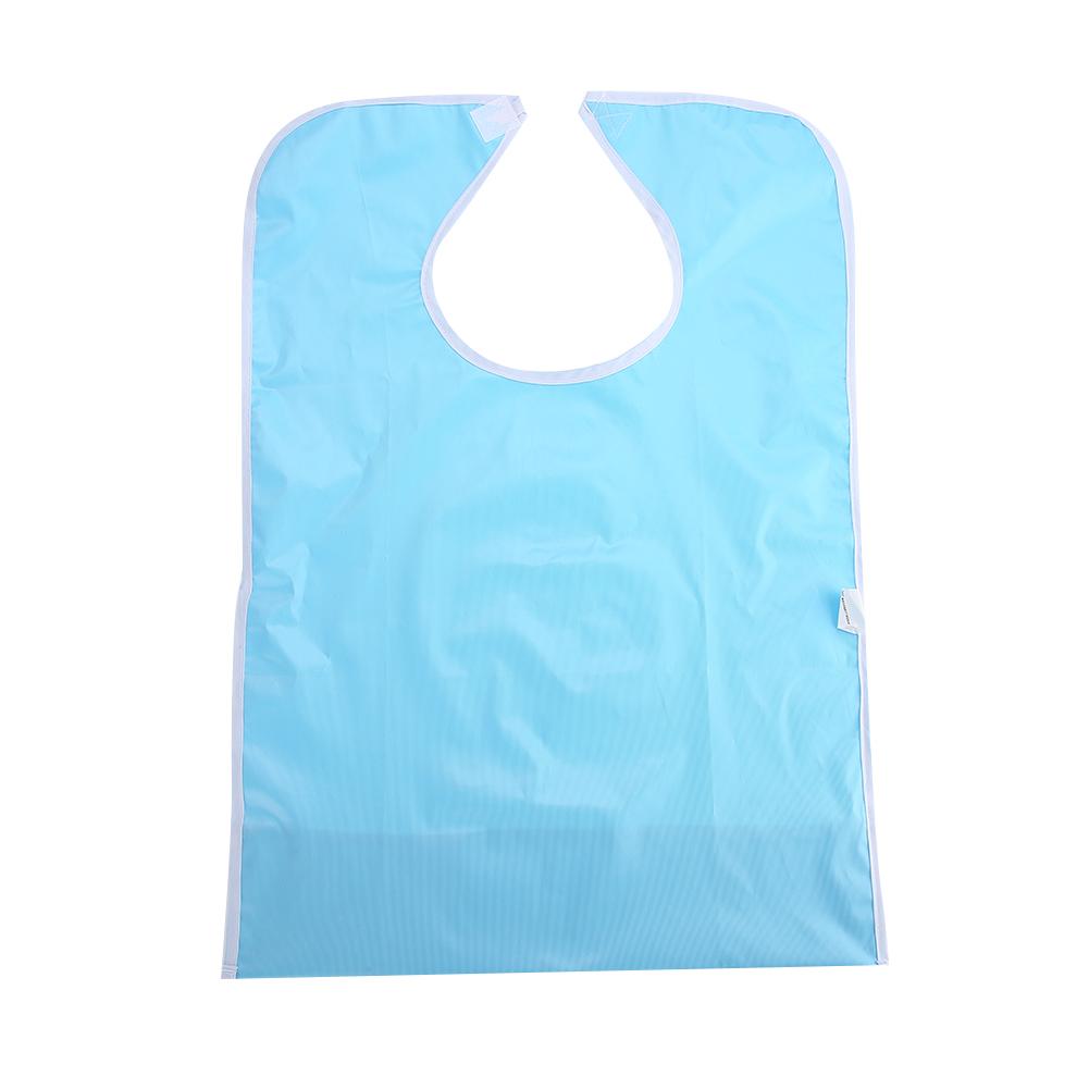 Wodoodporny Strój Śliniakowy dla Dorosłych Starszych Mltime ting Odzież lub Pomoc do Jedzenia Zielony