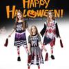 Zombie Halloween Cosplay Costume Cheerleading Team Party Dress Performance Stage