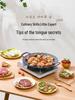 Maifan Stone Korean BBQ Grill Pan with Handle - Outdoor Camping and Universal Stove Frying Cookware