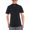Jordan T Shirts Men's Black Crew Neck Moderate Straight Fit 828219-010