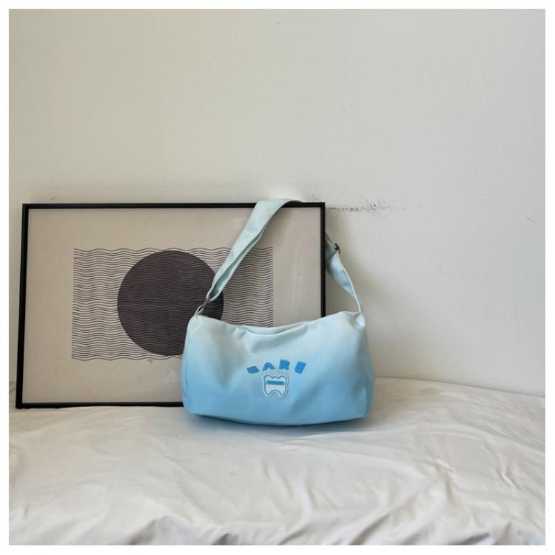 Şeker Kanvas Çanta kadın Crossbody Çanta Taze Yastık Çanta Bez Çanta Büyük Kapasiteli Omuz Çantası