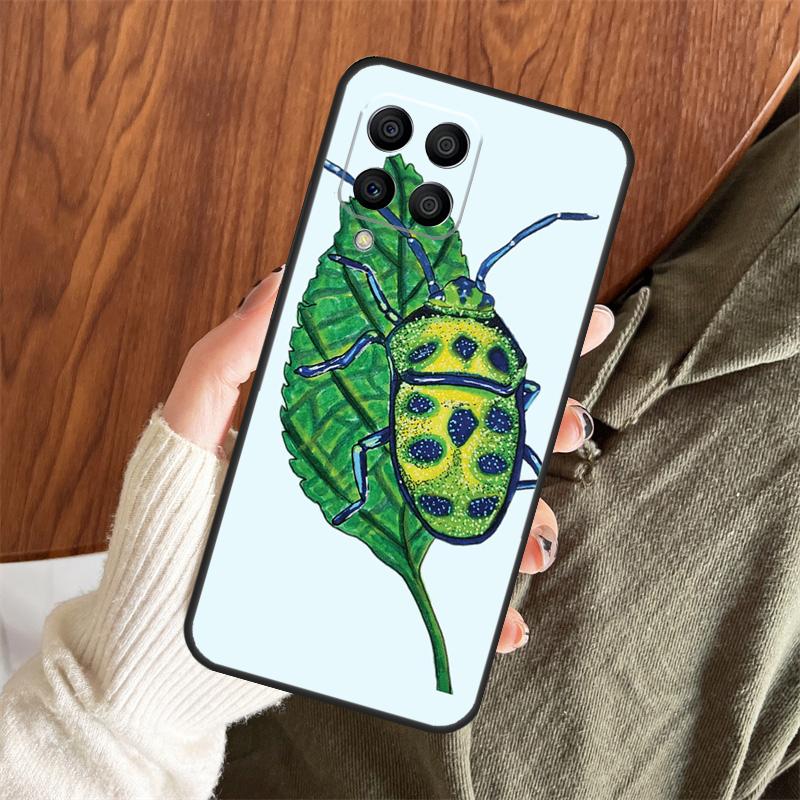 

Кейс с жуками и насекомыми для Samsung Galaxy M13 M33 M53 M15 M35 M55 M06 M16 M36 M56 M31 M12 M32 M52 M14 M34 M54 Samsung M53