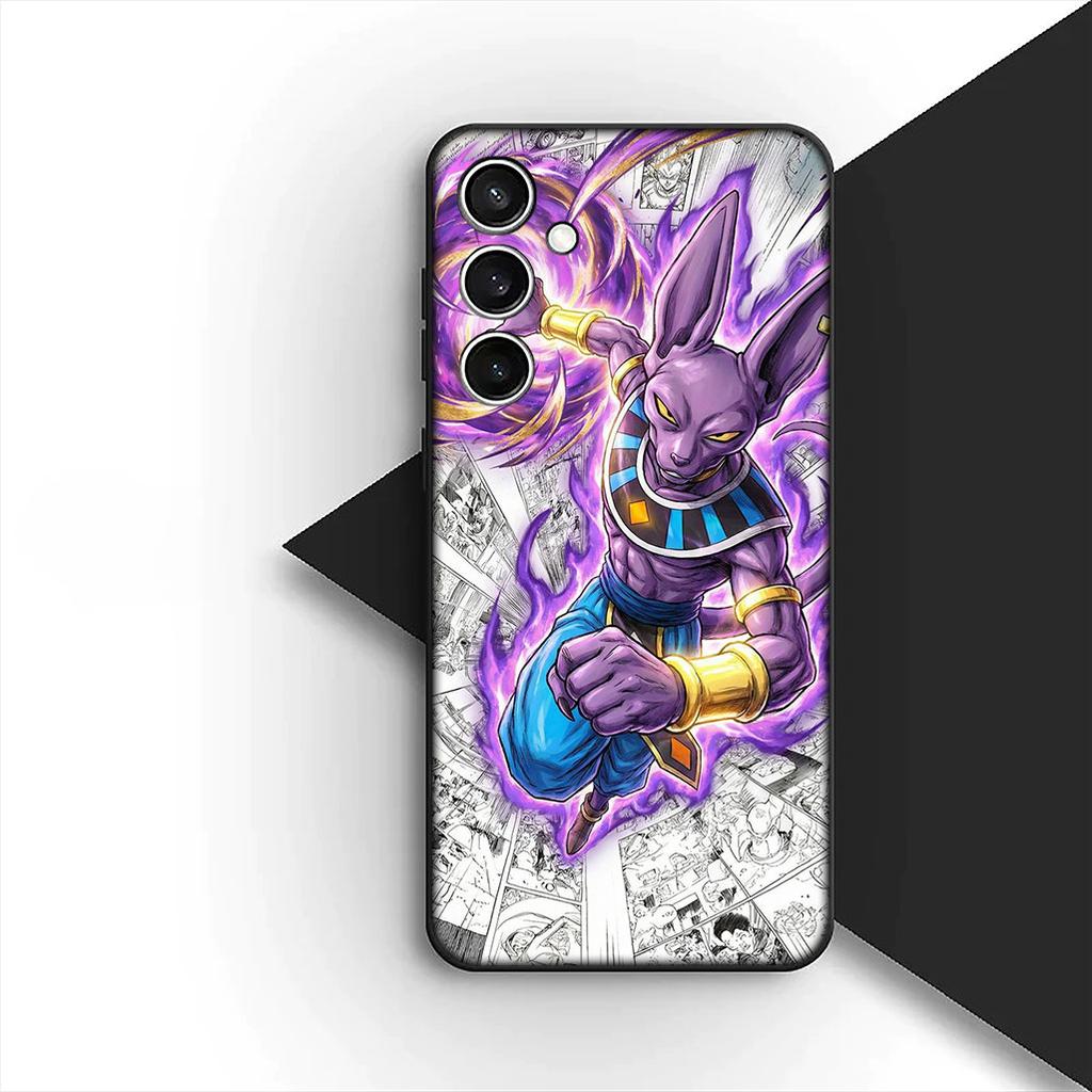 Beerus Dragons Balls Goku DragonBalls Phone Case for OPPO A80 A18 A16 A40 A17 A15 A38 A78 A79 A54 A57 A12 A60 4G 5G Cover