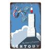 Vintage Bicycle Race Posters Decor Metal Tin Signs Plaque Retro Metal Poster Wall Decorative for Garage Man Cave