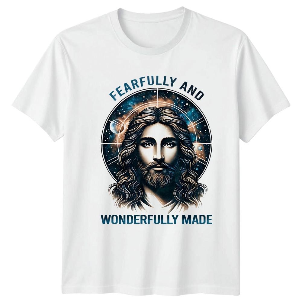 Fearfully And Wonderfully Made TShirt Psalm 139 Christian Birthday Gift For Him S