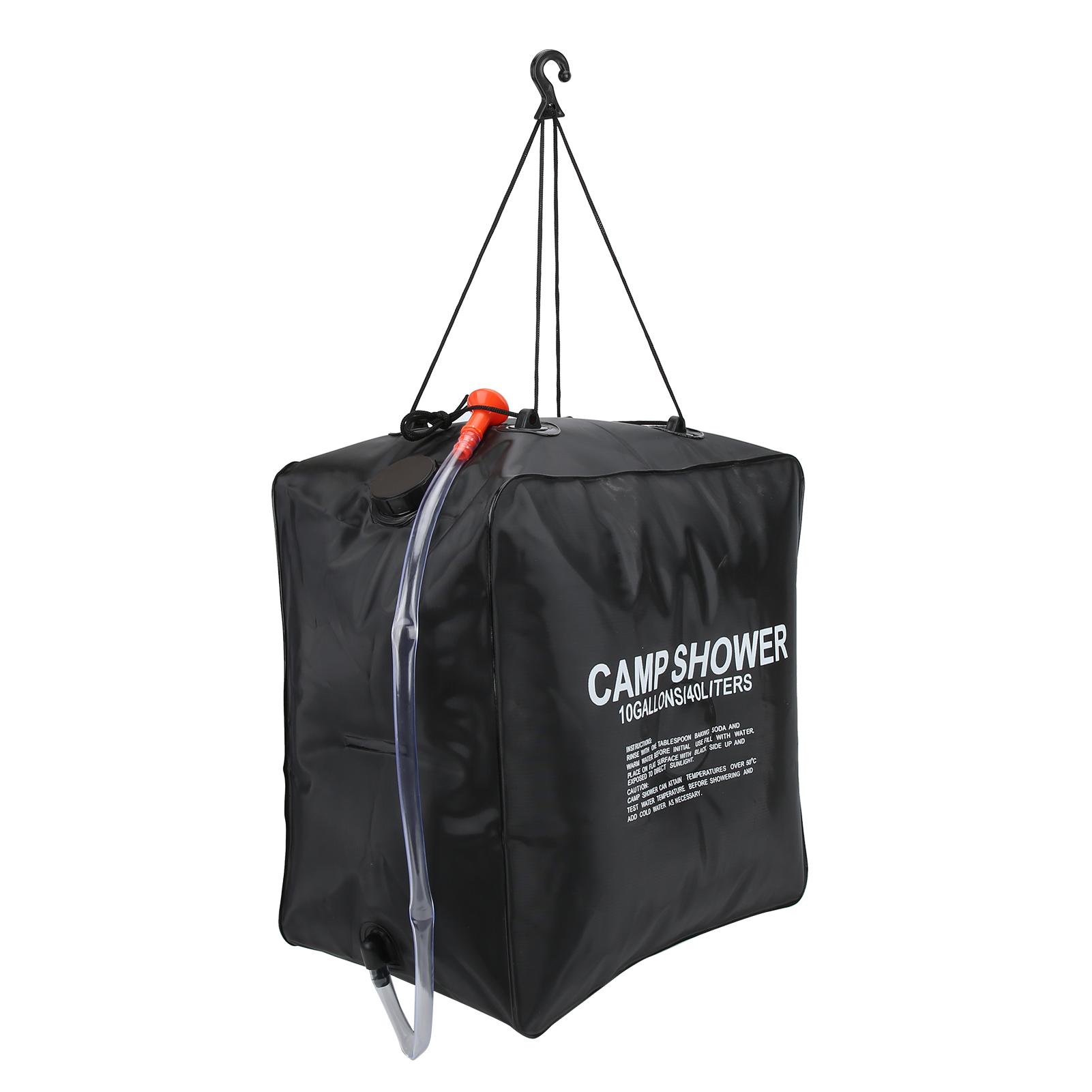 

40л Солнечный Душевой Мешок Воды Водонагреватель Энергия Подогреваемый Купание Солнечный Подогреваемый Уличный Кемпинг Душ