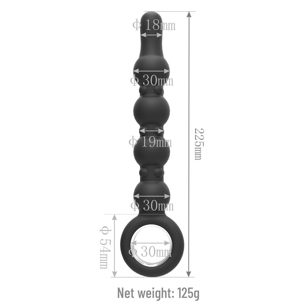 Outdoor Anal Plug and Prostate Massager for Men - Delay and Locking Wear for Rear Garden Activities