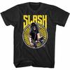 Slash Vintage Goldrad Herren T-Shirt Rockgitarrist Band Merchandise Guns n Roses