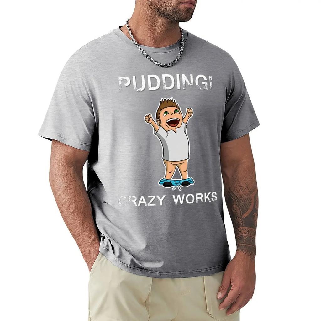 Supernatural Dean & Sam Winchester Pudding Vintage Black Men Cotton T-Shirt Homme Plus Size Tee Shirt Men Summer T-shirt