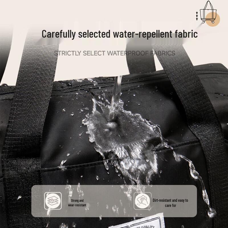 Warrior Universal Wheel Foldable Expandable Travel Luggage Bag