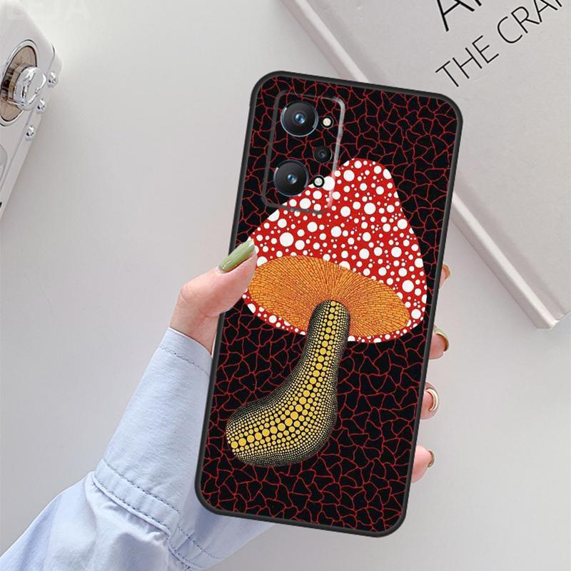 Yayoi Kusama Pumpkin Art For Realme C61 C75 C55 C51 C21Y C25S C67 C53 13 12 10 11 14 Pro Plus GT 6T 6 5 GT7 Pro Case