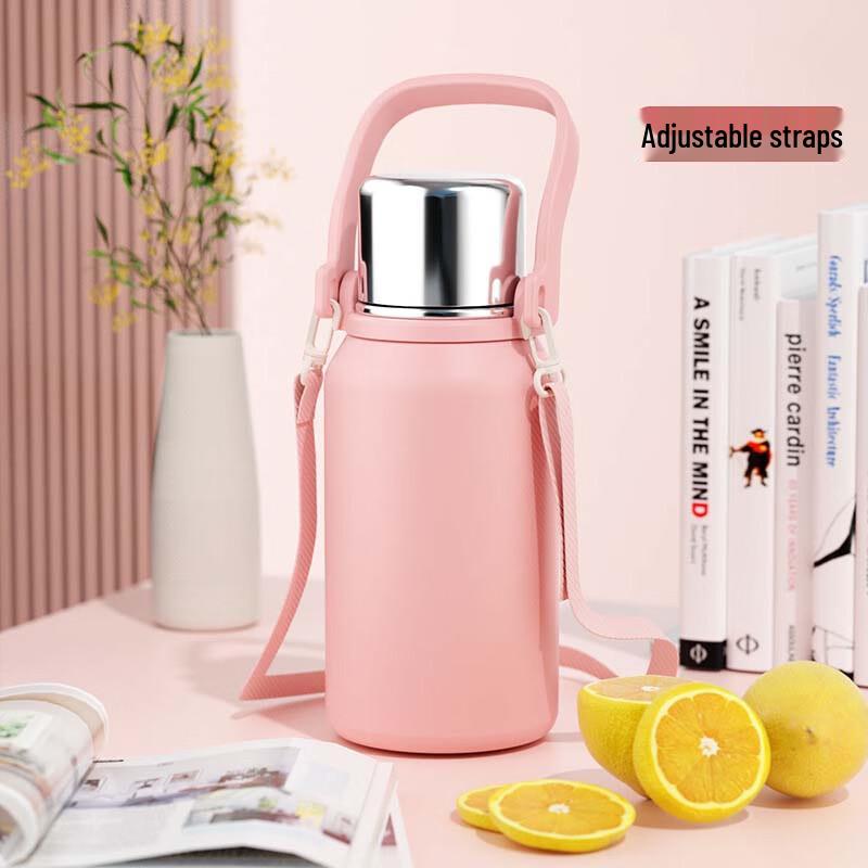 ZISIZ Large Capacity 316 Stainless Steel Insulated Sports Water Bottle