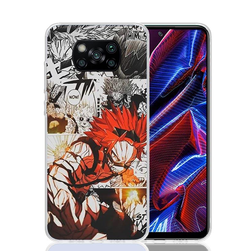 My Hero Deku Case Phone Cover for Xiaomi Redmi Note 10 9 9S 8 8T 7 5 Pro Mi 12T 11T 10T 9T 12 11 Lite A3 A2 Trend Fundas Mi 11T