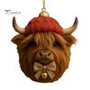 Acorn Ornament Collection Forest Animal Ornaments Acrylic Pine Cone Christmas Owl Tree Decorations Decoration Rustic Nature-Themed Home Decor