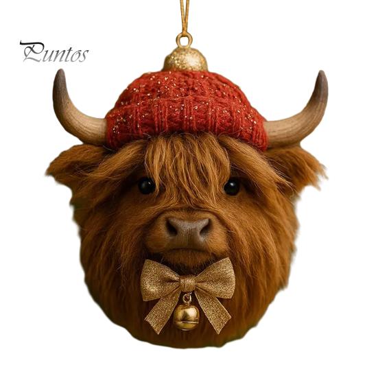 Acorn Ornament Collection Forest Animal Ornaments Acrylic Pine Cone Christmas Owl Tree Decorations Decoration Rustic Nature-Themed Home Decor