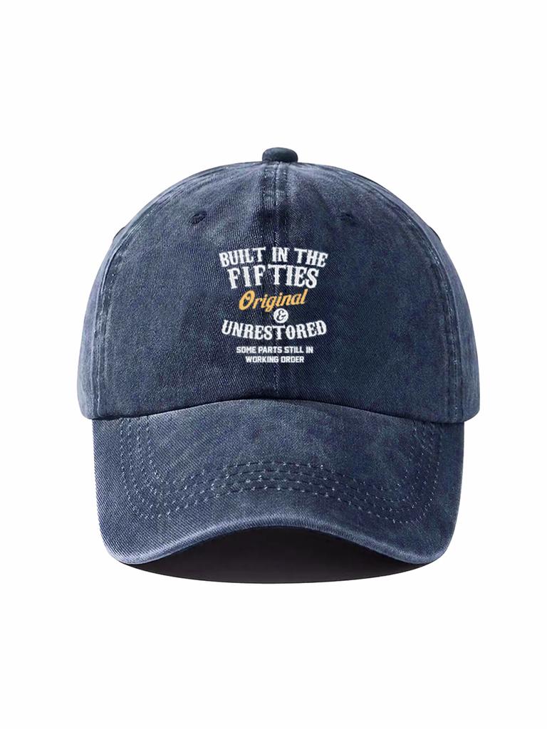 1pc Adjustable Cotton Peaked Hat, Summer Casual Sunshade Cap For Men And Women Suitable Breathable Outdoor Street