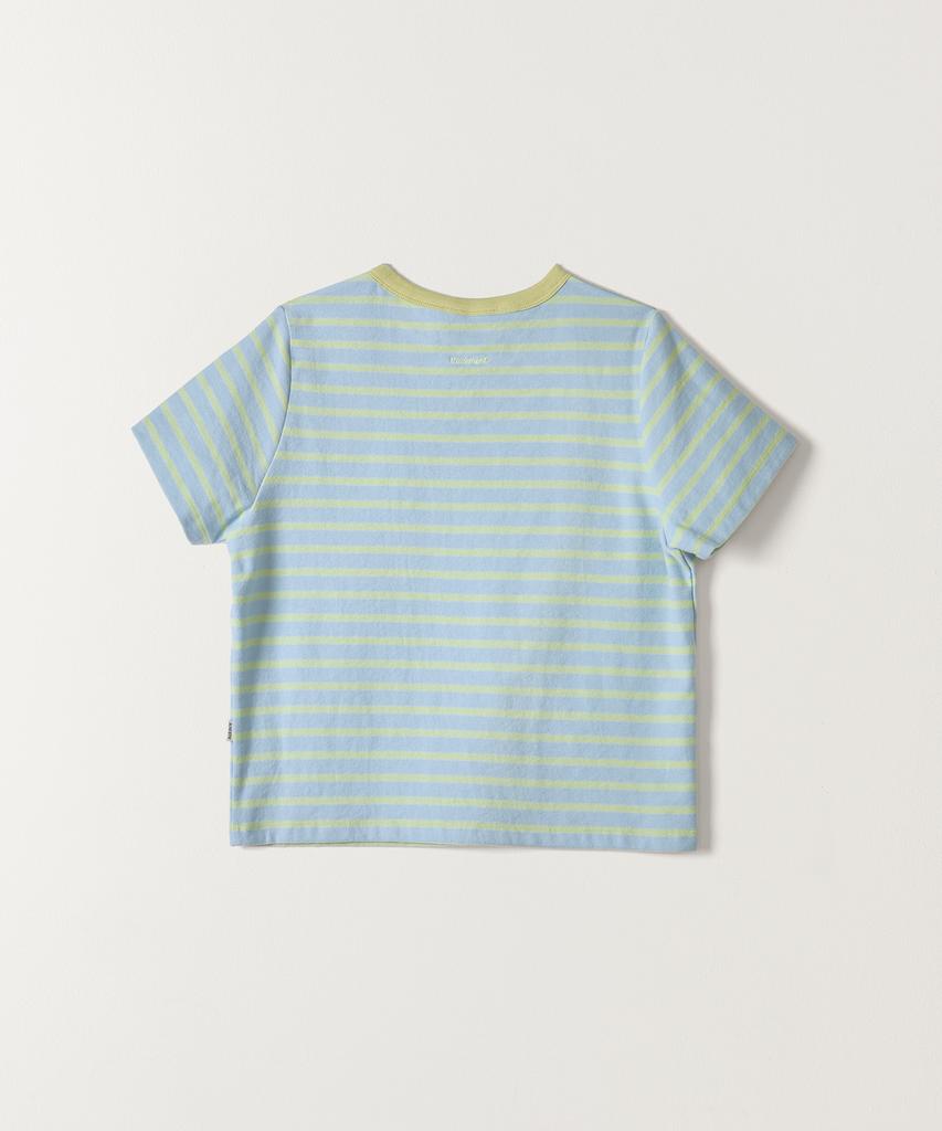 TTUDEMENT Multi Striped T-Shirt Mint