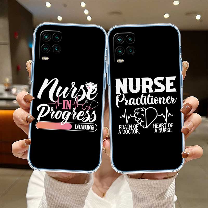 RE22 Doctor Nurse Transparent Phone Case for Motorola Moto G40 G04 G05 One Ace Action  Fusion + Plus Hyper Macro Vision Zoom