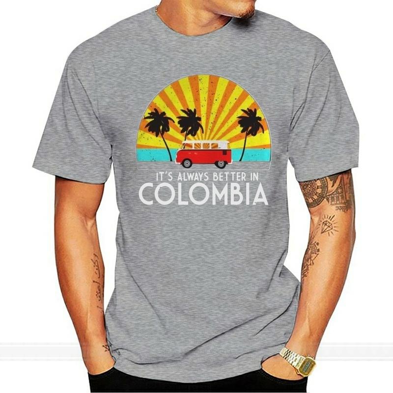 

t shirt Fashion men tshirt Colombia Souvenir TShirt Colombia Gift TShirt fashion tshirt men cotton brand teeshirt 3XL