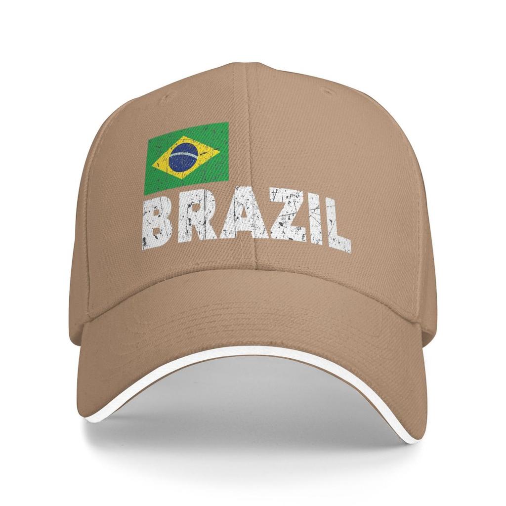 Brazil Soccer Team Football Brazilian Flag Baseball Caps Snapback Baseball Hats Breathable Casual Casquette for Men And Women