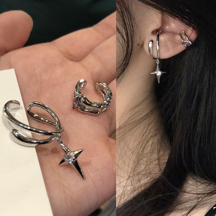 Niche High-End No-Piercing Women's Ear Cuff - Cool, Simple, 2024 Trend