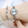 Reloj para Mujer Simple Redondo Acero de Alta Calidad Correa Pulsera Relojes de Cuarzo Moda Femenina Relojes de Pulsera Reloj Relogio Feminino