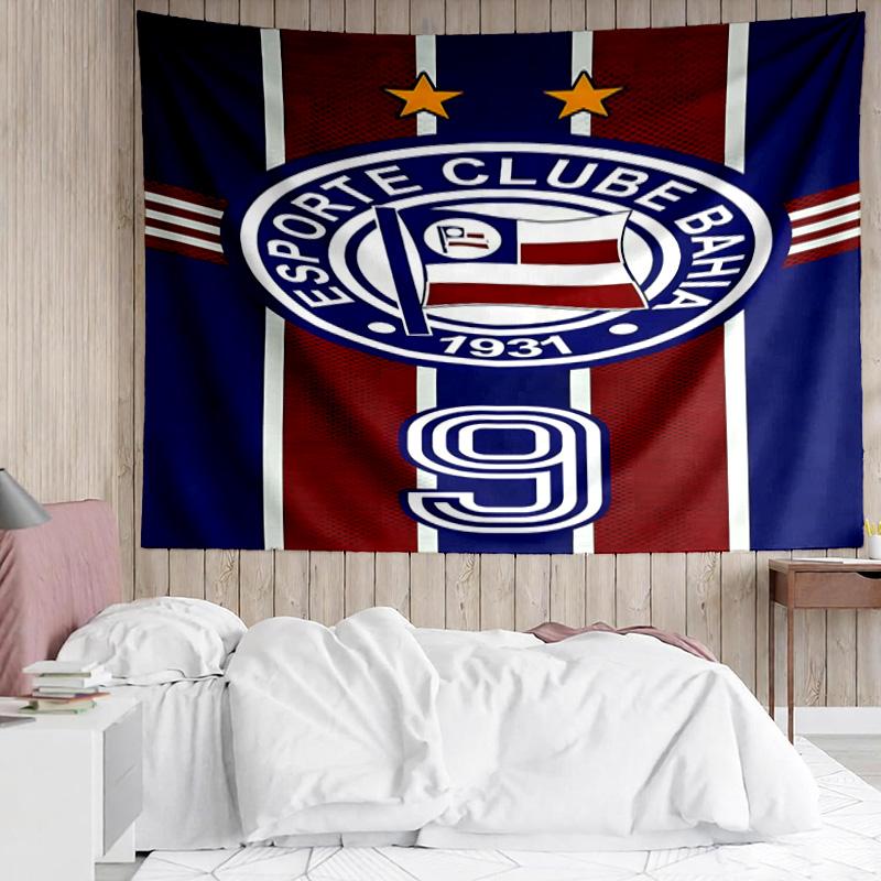 Fc Crest Design Printed Printed Tapestry, for Bedroom,Livingroom, Dormitory, Large Wall Decor, Fabric Decor Fan Birthday Gifts