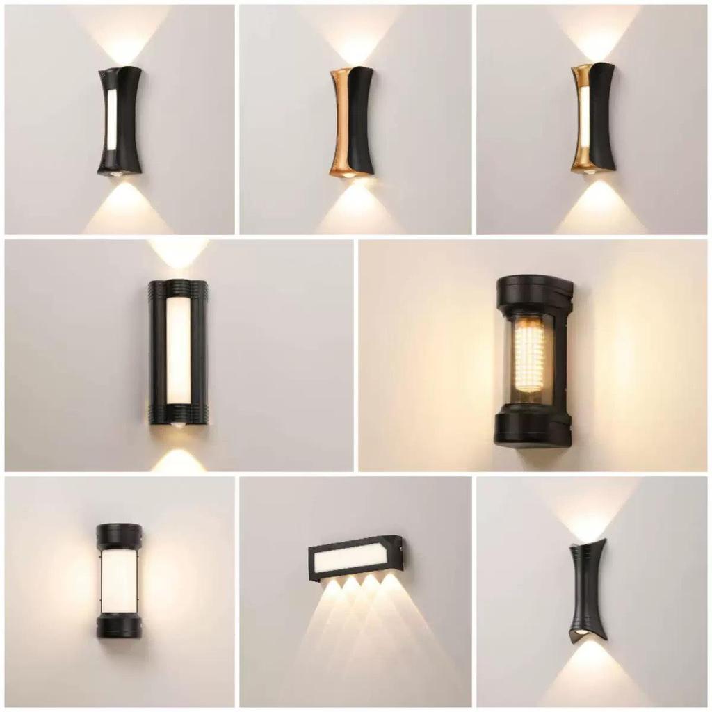 Retro Waterproof Outdoor Wall Lamp for Corridor, Balcony, or Courtyard
