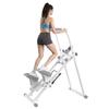 Formill QK7906 Stair Stepper, 3-Level Adjustable Handlebar & Pedals, Foldable Vertical Climber with LED Display